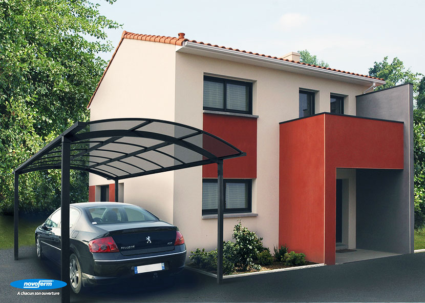 Carport alu 4 pieds