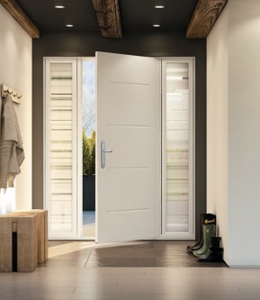pose de porte d'entrée en PVC à Narbonne